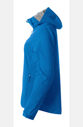 Softshell Jacke Davina, tailliert geschnitten, Farbe: blau, Größe: XS