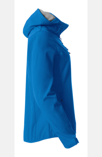 Softshell Jacke Davina, tailliert geschnitten, Farbe: blau, Größe: XS