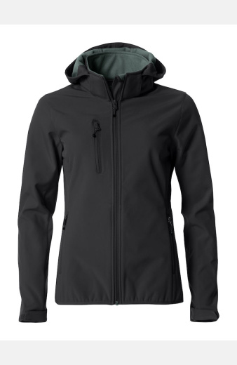 Softshell Jacke Jaxa, tailliert geschnitten, Farbe: schwarz, Größe: XS