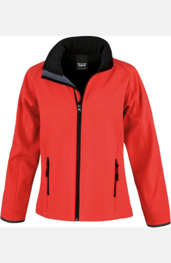 Softshell Jacke Naria, tailliert geschnitten, Farbe: rot, Größe: XS