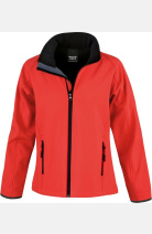 Softshell Jacke Naria, tailliert geschnitten, Farbe: rot, Größe: XS