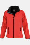 Softshell Jacke Naria, tailliert geschnitten, Farbe: rot, Größe: L