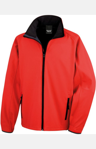 Softshell Jacke Nario, gerade geschnitten, Farbe: rot,...