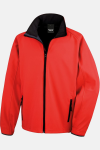 Softshell Jacke Nario, gerade geschnitten, Farbe: rot, Größe: 4XL
