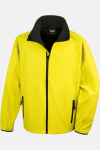 Softshell Jacke Nario, gerade geschnitten, Farbe: gelb, Größe: 4XL