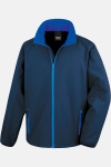 Softshell Jacke Nario, gerade geschnitten, Farbe: navy/royal, Größe: 4XL
