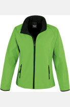 Softshell Jacke Naria, tailliert geschnitten, Farbe: hellgrün/schwarz, Größe: XL