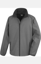 Softshell Jacke Nario, gerade geschnitten, Farbe: grau/schwarz, Größe: XXL