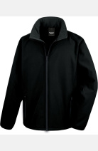 Softshell Jacke Tino, gerade geschnitten, Farbe: schwarz, Größe: 3XL