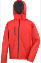 Softshelljacke Dale, gerade geschnitten, Farbe: rot, Größe: XL