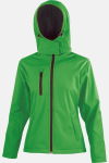 Softshelljacke Vadina, tailliert geschnitten, Farbe: apfelgrün, Größe: M