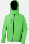 Softshelljacke Vadin, gerade geschnitten, Farbe: apfelgrün, Größe: M