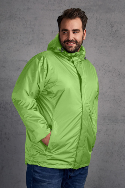 Kombinationsjacke Robert, gerade geschnitten, Farbe: apfelgrün, Größe: 5XL