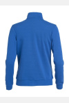 Sweatshirtjacke ohne Kapuze Valica, tailliert geschnitten, Farbe: royal, Größe: M