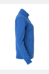 Sweatshirtjacke ohne Kapuze Valica, tailliert geschnitten, Farbe: royal, Größe: L