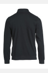 Sweatshirtjacke ohne Kapuze Valicor, gerade geschnitten, Farbe: schwarz, Größe: 3XL