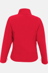 Fleece Jacke Leria, tailliert geschnitten, Farbe: rot, Größe: L