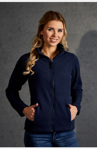 Fleece Jacke Roberta, tailliert geschnitten, Farbe: navy, Größe: S