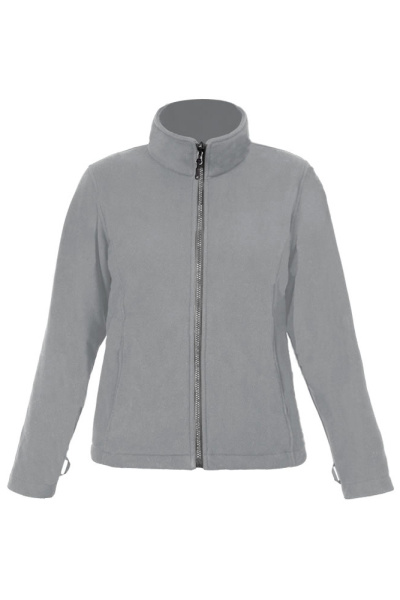 Fleece Jacke Leria, tailliert geschnitten, Farbe: grau,...