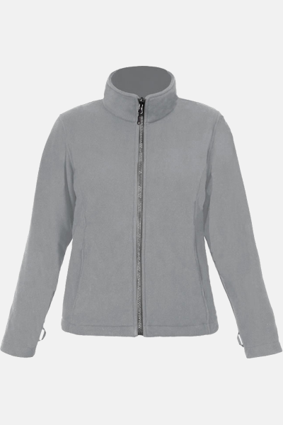 Fleece Jacke Leria, tailliert geschnitten, Farbe: grau,...