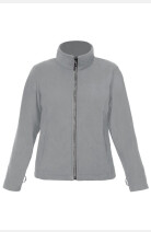 Fleece Jacke Roberta, tailliert geschnitten, Farbe: grau, Größe: XL