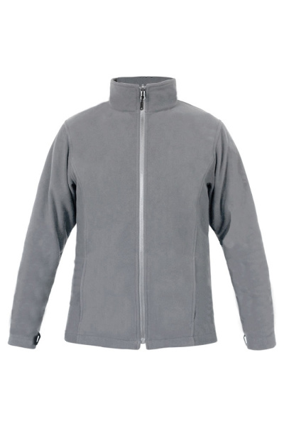 Fleece Jacke Lerio, gerade geschnitten, Farbe: grau,...