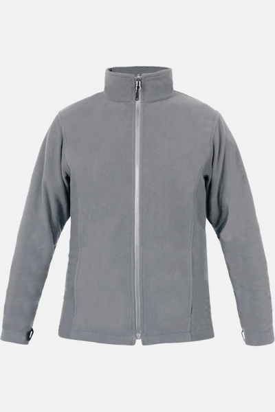 Fleece Jacke Lerio, gerade geschnitten, Farbe: grau,...