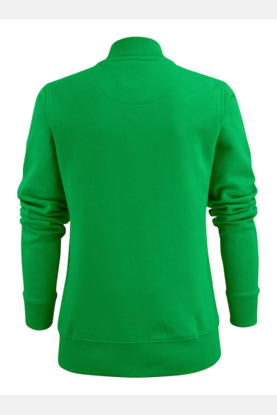 Sweatshirtjacke Macy, tailliert geschnitten, Farbe: grün, Größe: XS