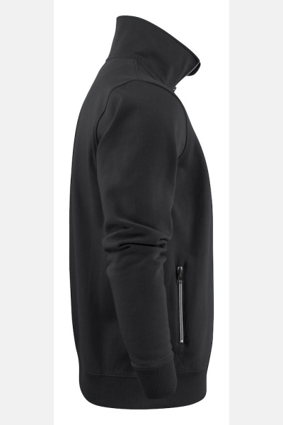 Sweatshirtjacke Mac, gerade geschnitten, Farbe: schwarz,...