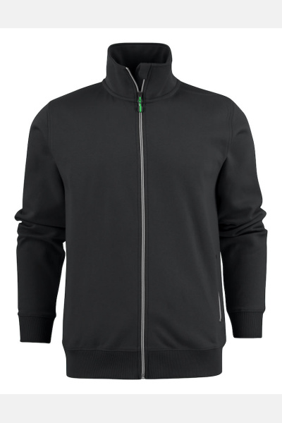 Sweatshirtjacke Mac, gerade geschnitten, Farbe: schwarz,...