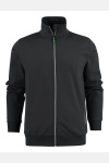 Sweatshirtjacke Mac, gerade geschnitten, Farbe: schwarz, Größe: XL