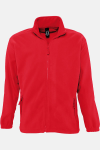 Fleecejacke Soreno, gerade geschnitten, Farbe: rot, Größe: 3XL