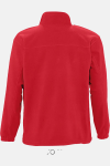 Fleecejacke Soreno, gerade geschnitten, Farbe: rot, Größe: 3XL