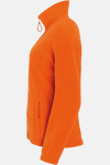 Fleecejacke Sorina, tailliert geschnitten, Farbe: orange, Größe: S