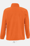 Fleecejacke Soreno, gerade geschnitten, Farbe: orange, Größe: S