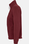 Fleecejacke Sorina, tailliert geschnitten, Farbe: bordeaux, Größe: S