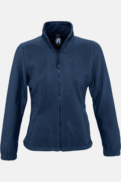 Fleecejacke Sorina, tailliert geschnitten, Farbe: navy, Größe: S