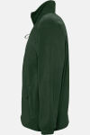 Fleecejacke Soreno, gerade geschnitten, Farbe: dunkelgrün, Größe: M