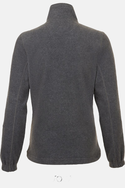 Fleecejacke Sorina, tailliert geschnitten, Farbe: grau-meliert, Größe: S