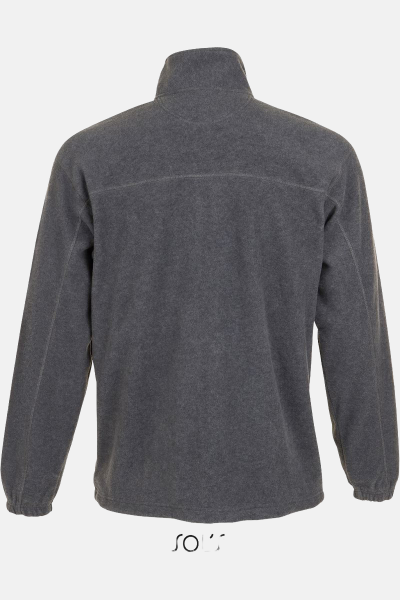 Fleecejacke Soreno, gerade geschnitten, Farbe: grau-meliert, Größe: S