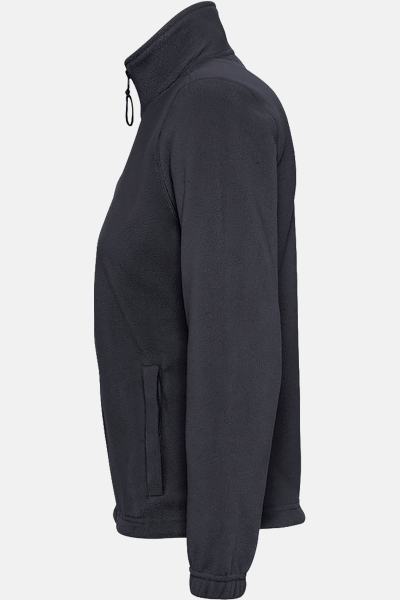 Fleecejacke Sorina, tailliert geschnitten, Farbe: dunkelgrau, Größe: S