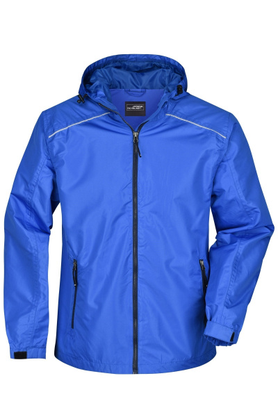 Regenjacke Daniel, gerade geschnitten, Farbe: royal/navy,...
