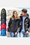 3-in-1 Jacke Finnja - Außenjacke + Fleecejacke, tailliert geschnitten, Farbe: rot, Größe: XS