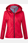 3-in-1 Jacke Finnja - Außenjacke + Fleecejacke, tailliert geschnitten, Farbe: rot, Größe: XS