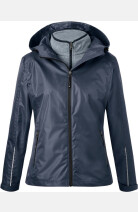 3-in-1 Jacke Finnja - Außenjacke + Fleecejacke, tailliert geschnitten, Farbe: navy, Größe: XS