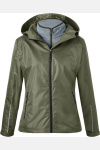 3-in-1 Jacke Finnja - Außenjacke + Fleecejacke, tailliert geschnitten, Farbe: olive, Größe: XS