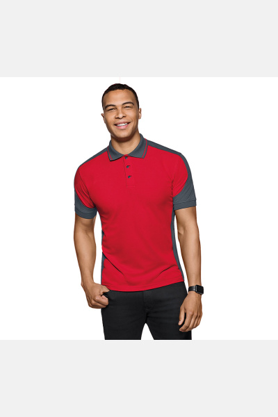 Poloshirt Manuela, tailliert geschnitten, Farbe: rot, Größe: XS