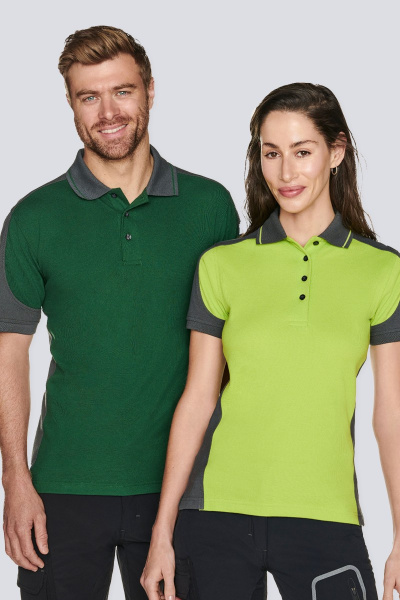 Poloshirt Manuela, tailliert geschnitten, Farbe: rot, Größe: XS