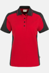 Poloshirt Manuela, tailliert geschnitten, Farbe: rot, Größe: M
