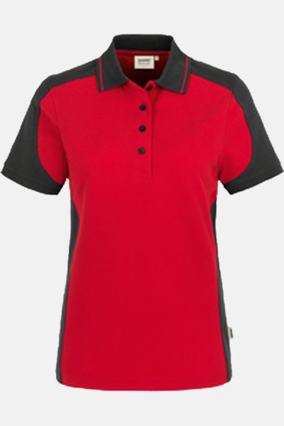 Poloshirt Manuela, tailliert geschnitten, Farbe: rot,...